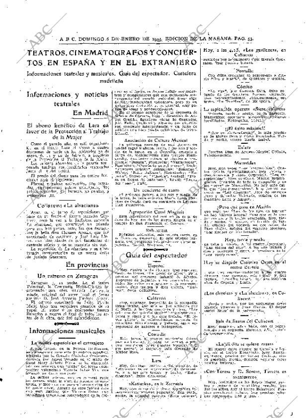 ABC MADRID 06-01-1935 página 53