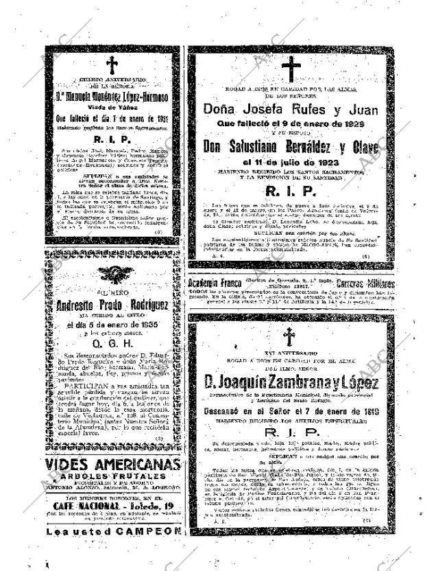 ABC MADRID 06-01-1935 página 60