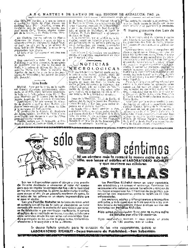 ABC SEVILLA 08-01-1935 página 30