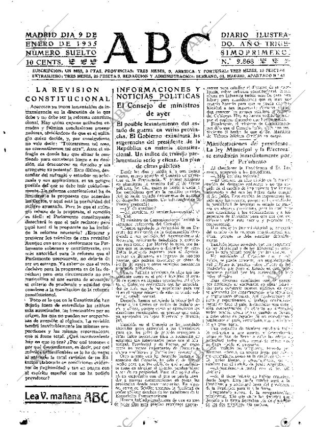ABC MADRID 09-01-1935 página 17