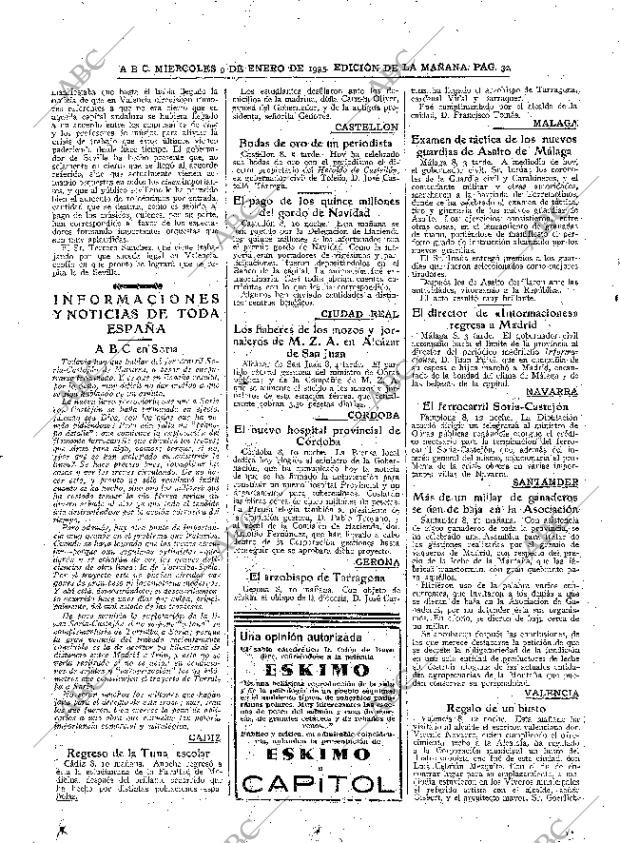 ABC MADRID 09-01-1935 página 32