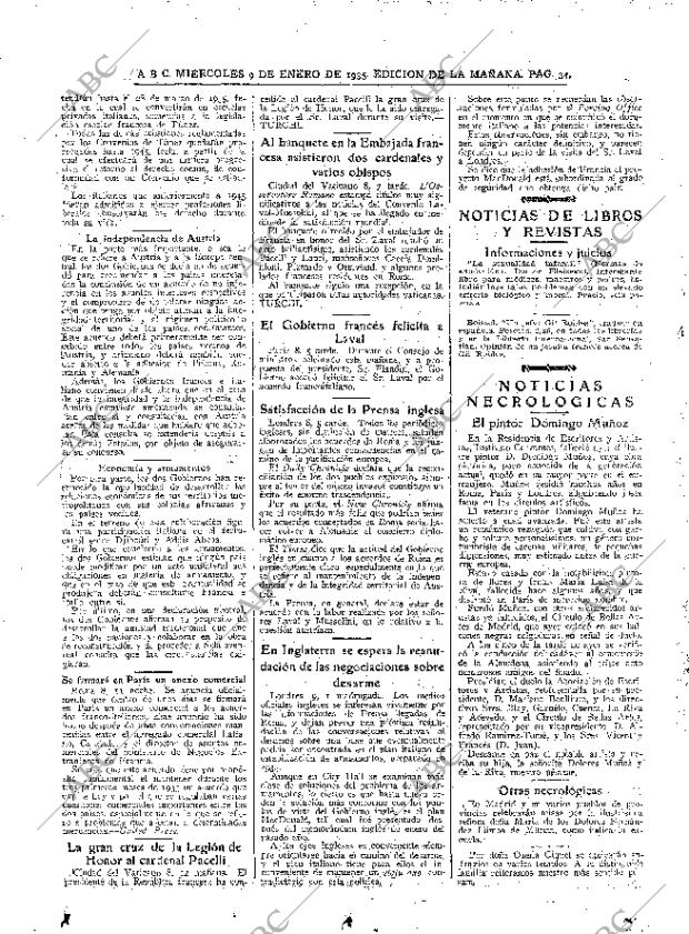 ABC MADRID 09-01-1935 página 34