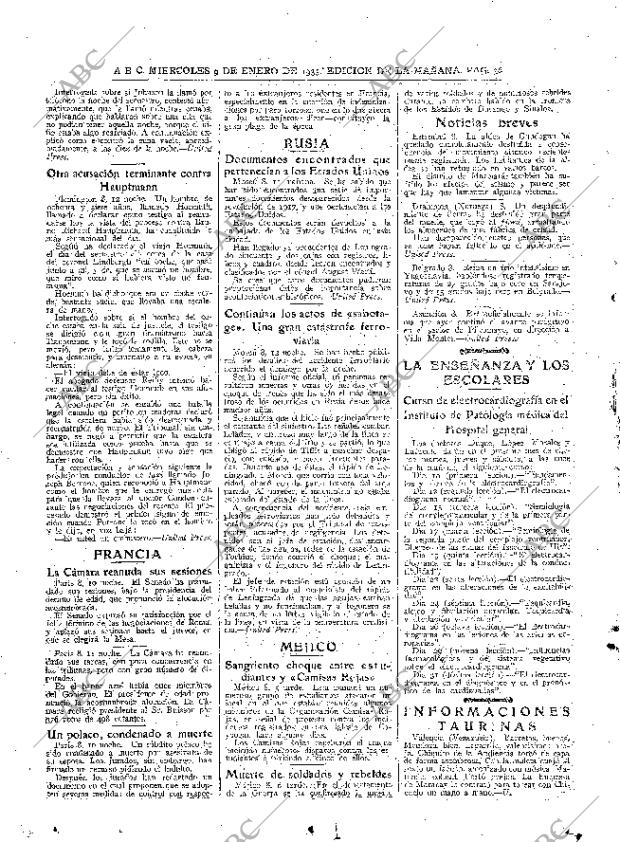 ABC MADRID 09-01-1935 página 36