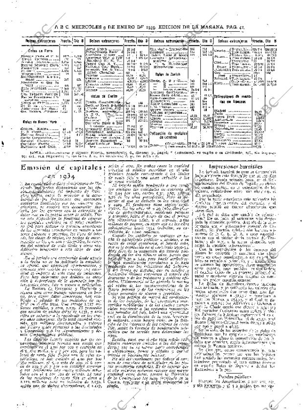 ABC MADRID 09-01-1935 página 41