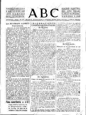 ABC SEVILLA 09-01-1935 página 15