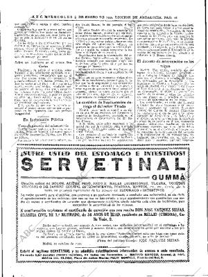 ABC SEVILLA 09-01-1935 página 16