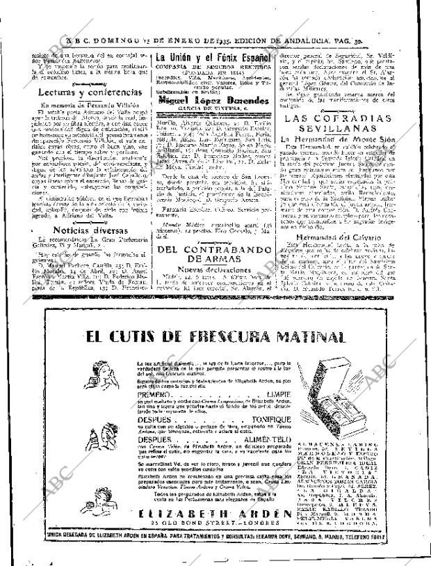 ABC SEVILLA 13-01-1935 página 30