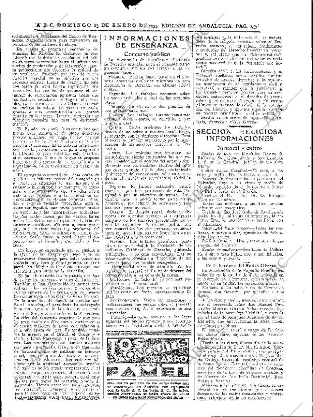 ABC SEVILLA 13-01-1935 página 42