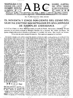 ABC MADRID 15-01-1935 página 15
