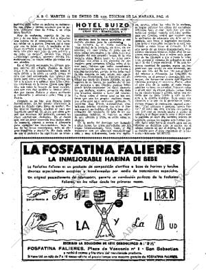 ABC MADRID 15-01-1935 página 16