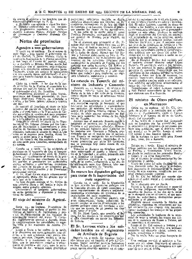 ABC MADRID 15-01-1935 página 26