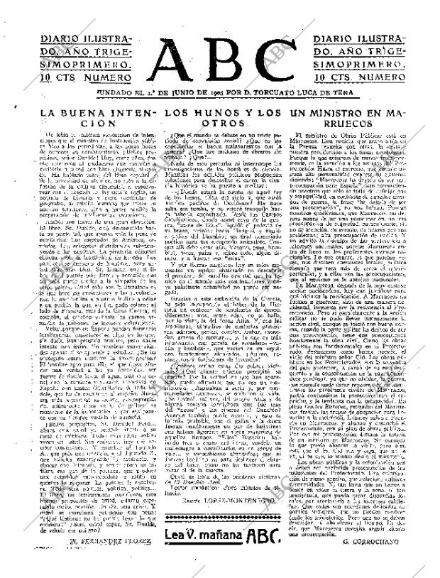 ABC MADRID 15-01-1935 página 3