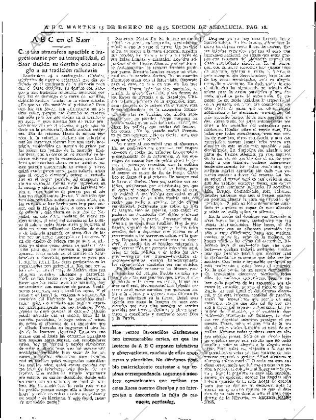 ABC SEVILLA 15-01-1935 página 18