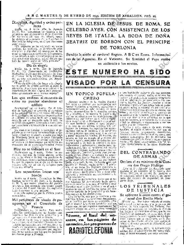ABC SEVILLA 15-01-1935 página 21