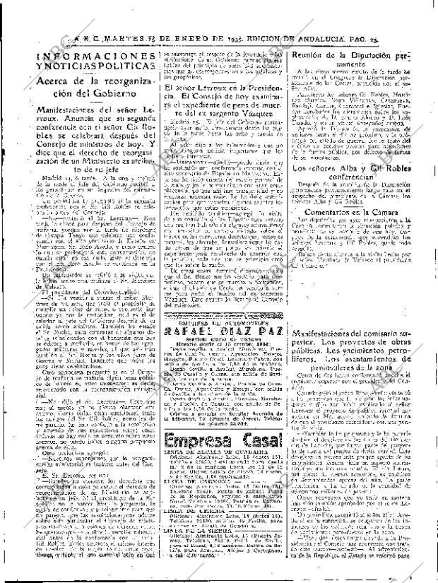 ABC SEVILLA 15-01-1935 página 23