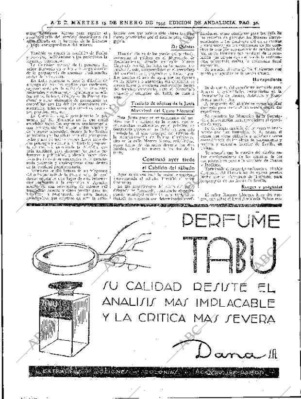 ABC SEVILLA 15-01-1935 página 30