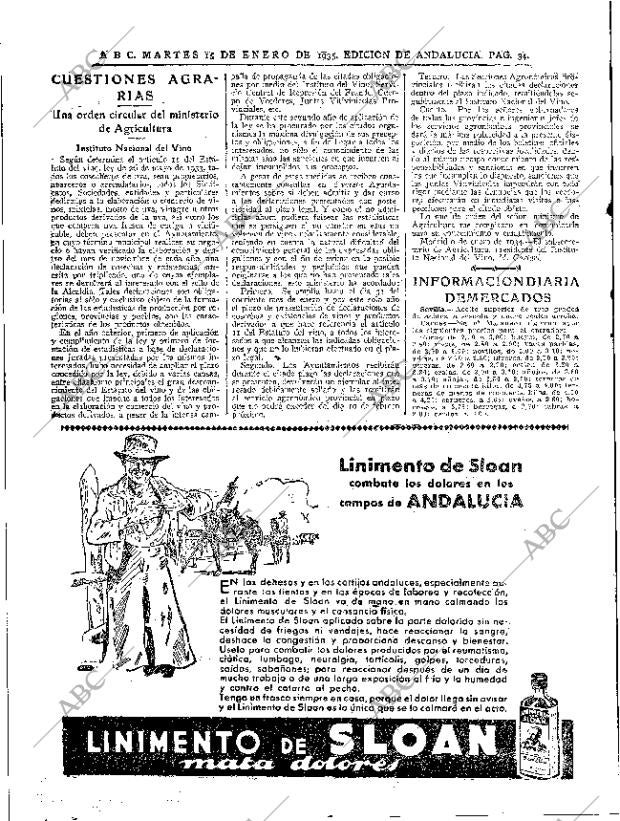 ABC SEVILLA 15-01-1935 página 34