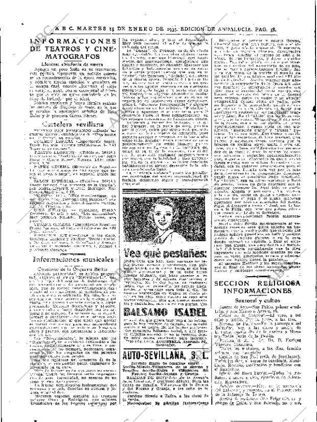 ABC SEVILLA 15-01-1935 página 38