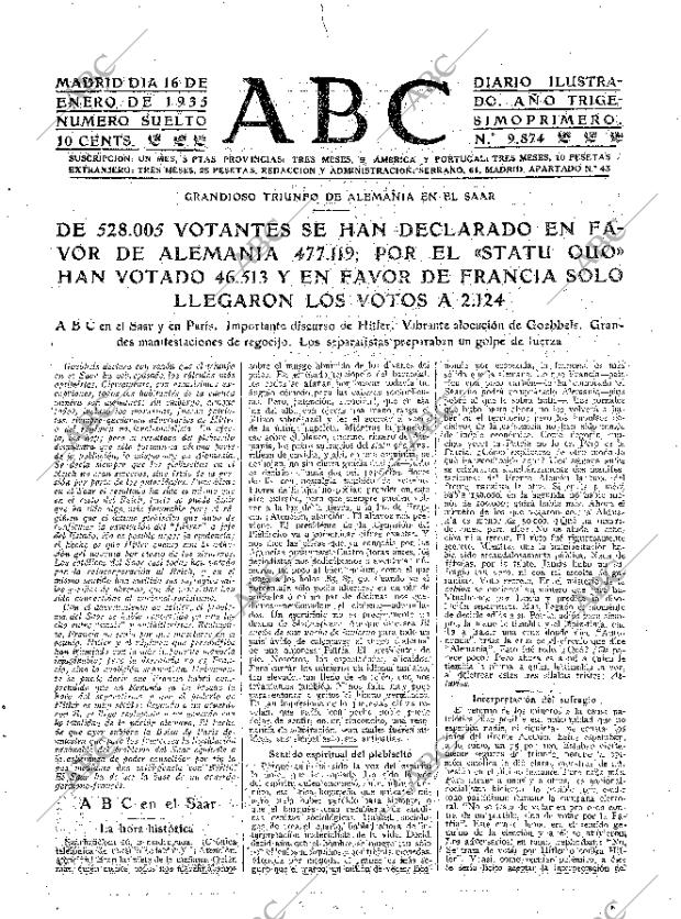 ABC MADRID 16-01-1935 página 17