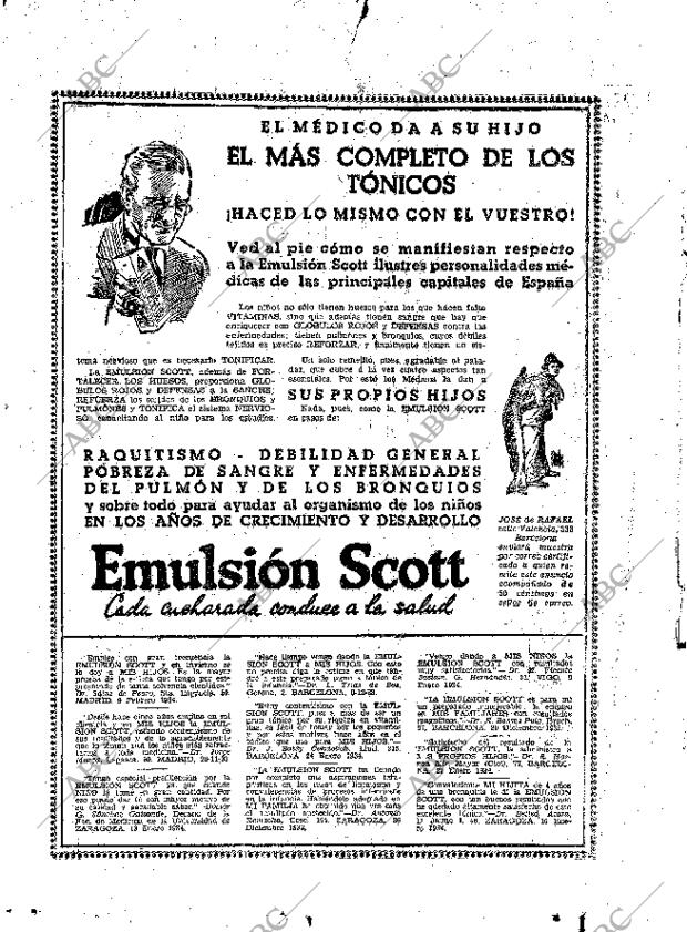 ABC MADRID 16-01-1935 página 2