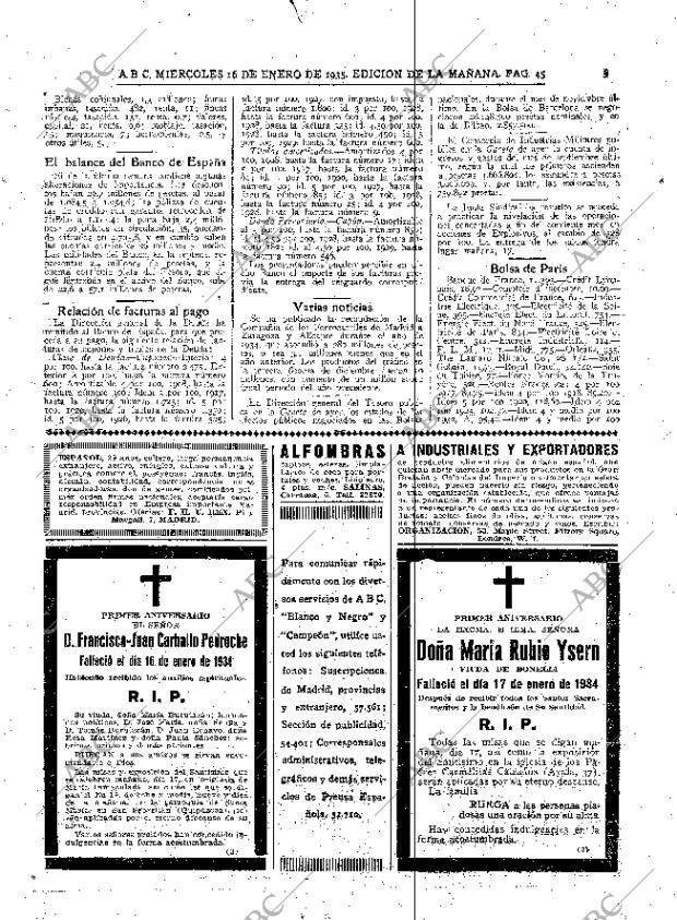 ABC MADRID 16-01-1935 página 45