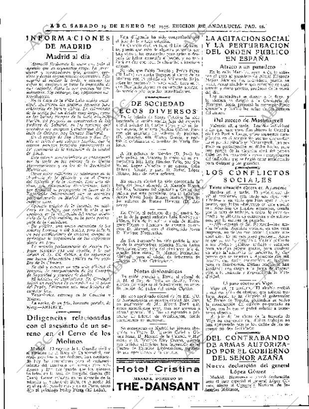ABC SEVILLA 19-01-1935 página 22