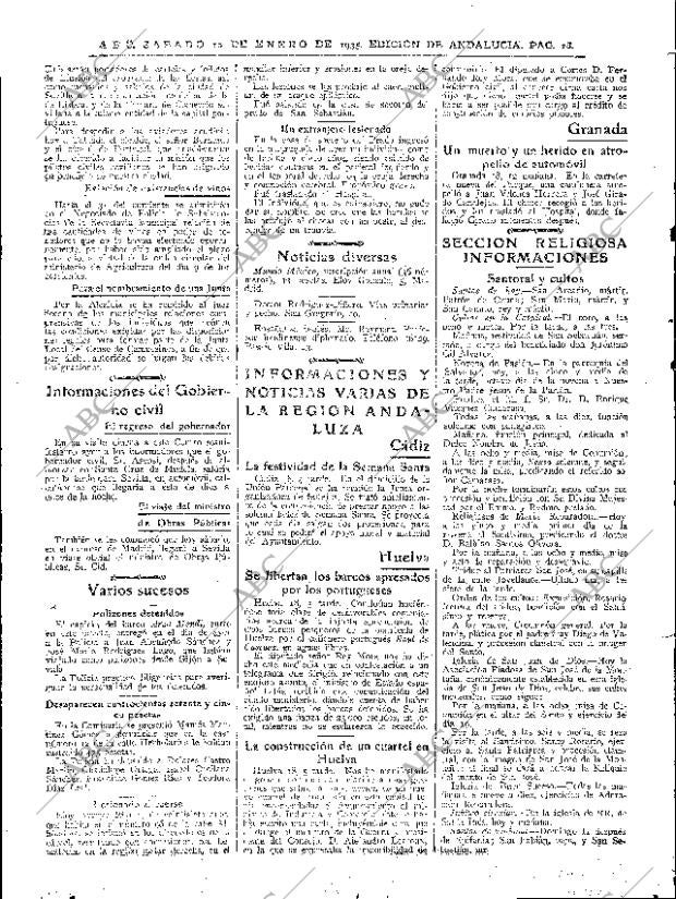 ABC SEVILLA 19-01-1935 página 28