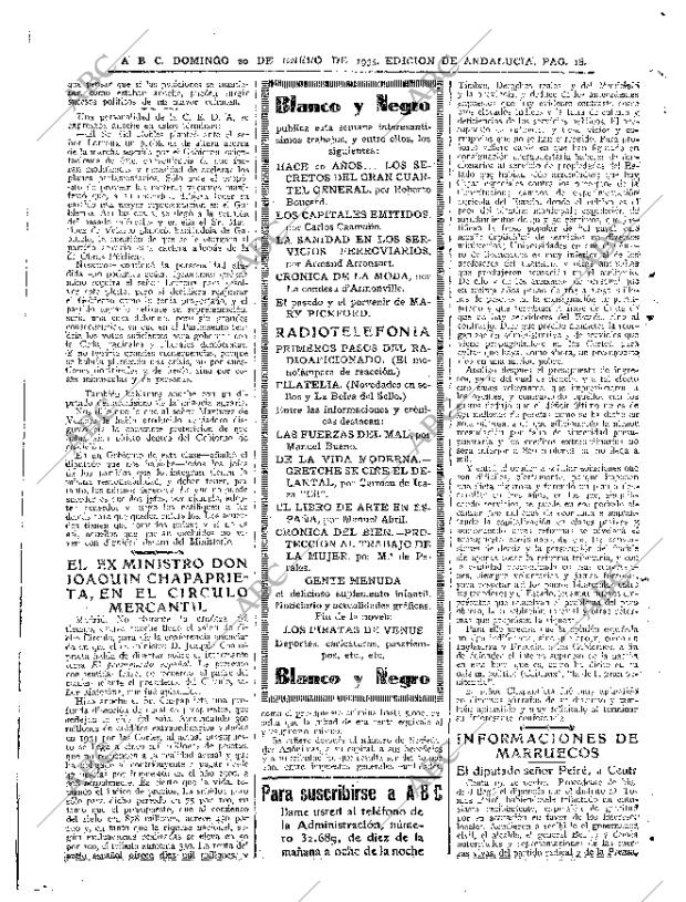 ABC SEVILLA 20-01-1935 página 18