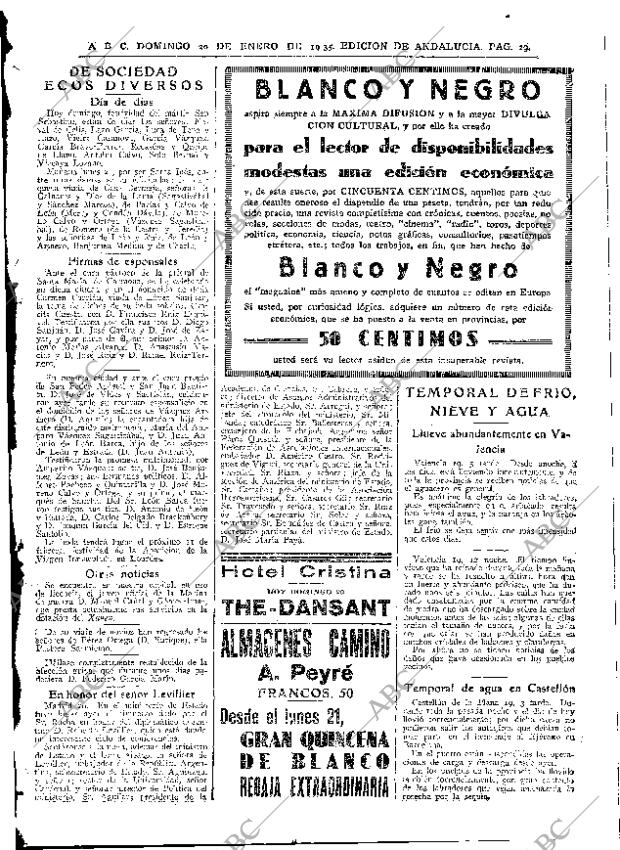 ABC SEVILLA 20-01-1935 página 29