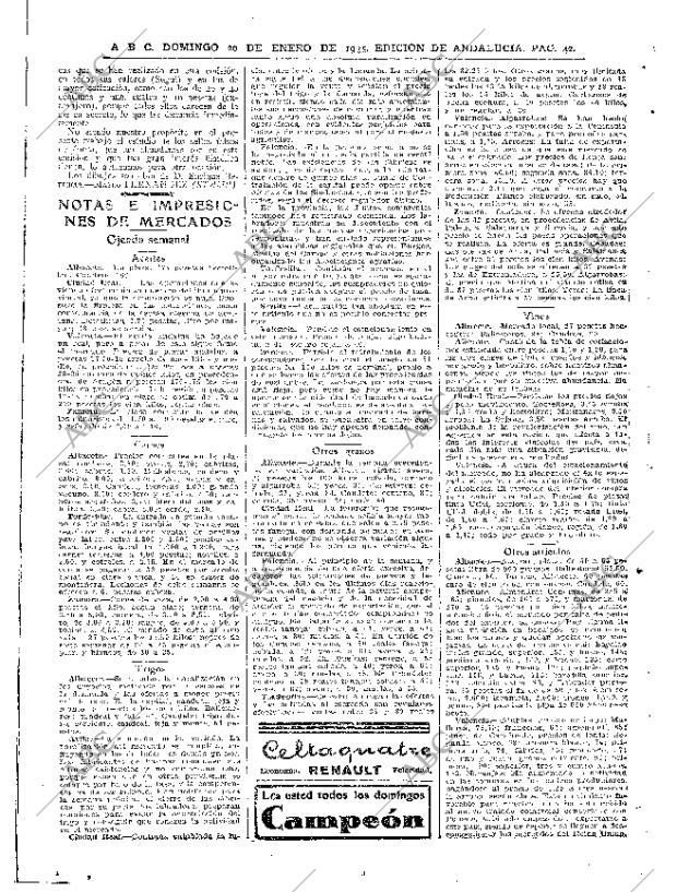 ABC SEVILLA 20-01-1935 página 42
