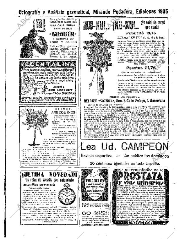 ABC SEVILLA 20-01-1935 página 48