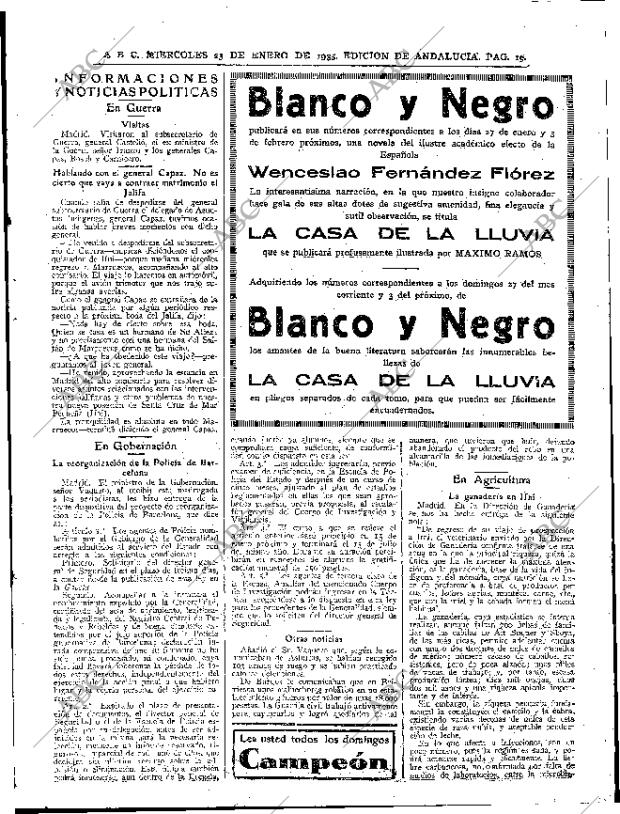 ABC SEVILLA 23-01-1935 página 19