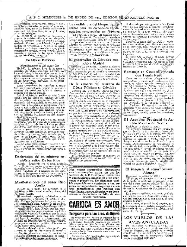 ABC SEVILLA 23-01-1935 página 20