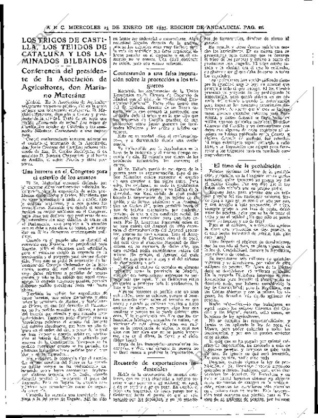 ABC SEVILLA 23-01-1935 página 21