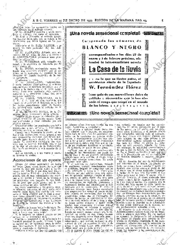 ABC MADRID 25-01-1935 página 23