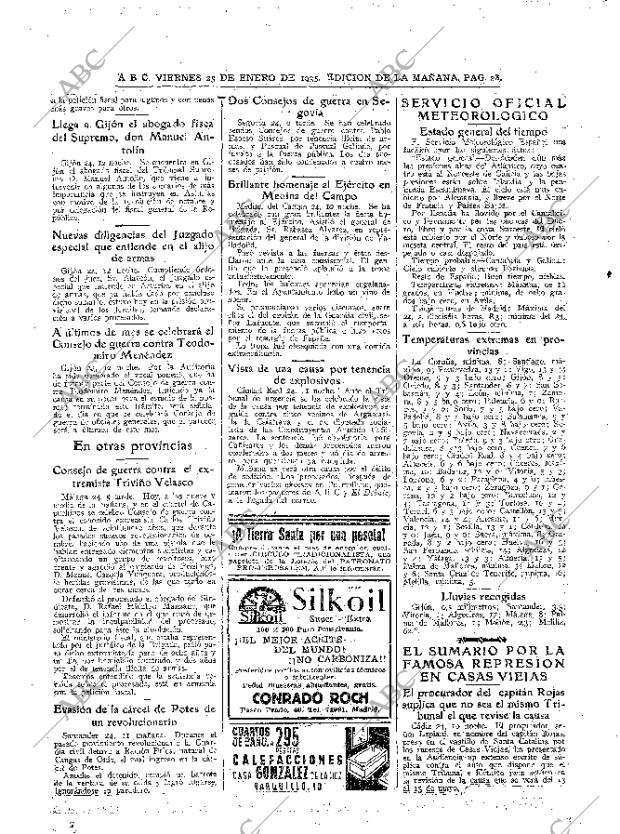 ABC MADRID 25-01-1935 página 28