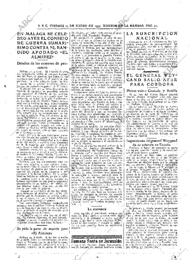 ABC MADRID 25-01-1935 página 31