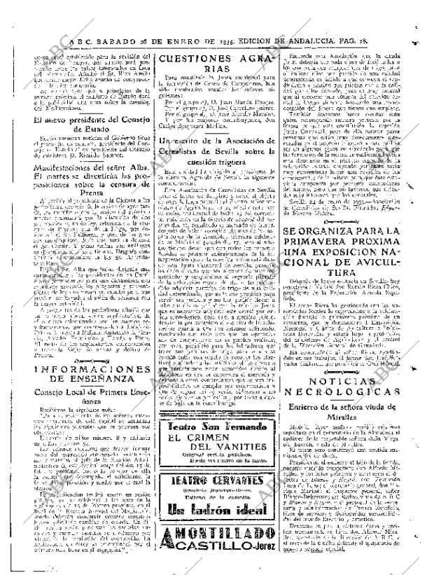 ABC SEVILLA 26-01-1935 página 14