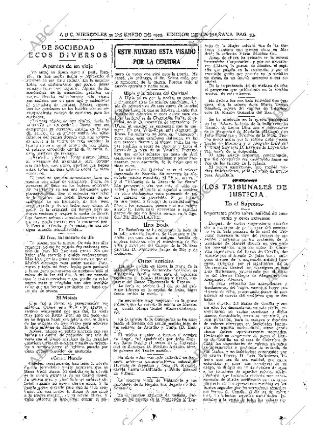 ABC MADRID 30-01-1935 página 33