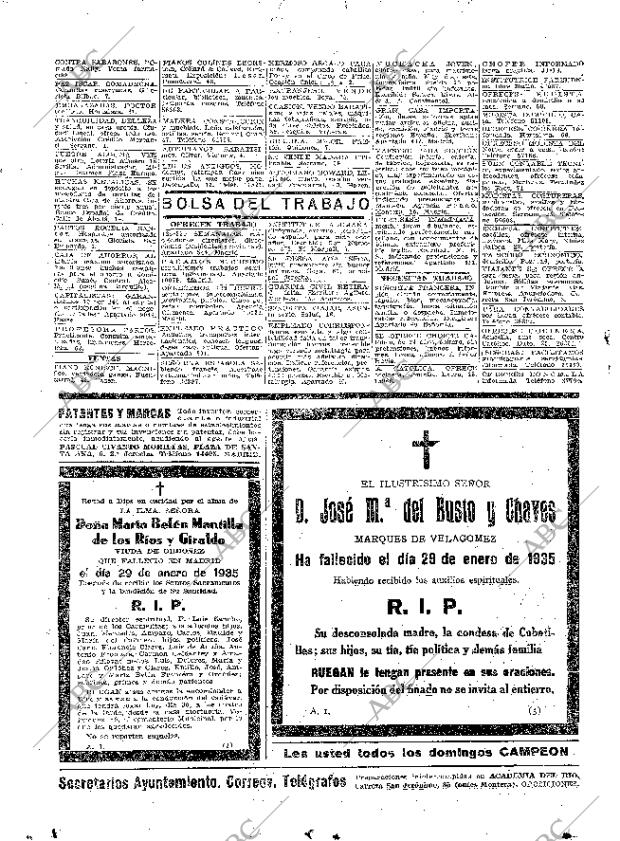 ABC MADRID 30-01-1935 página 62