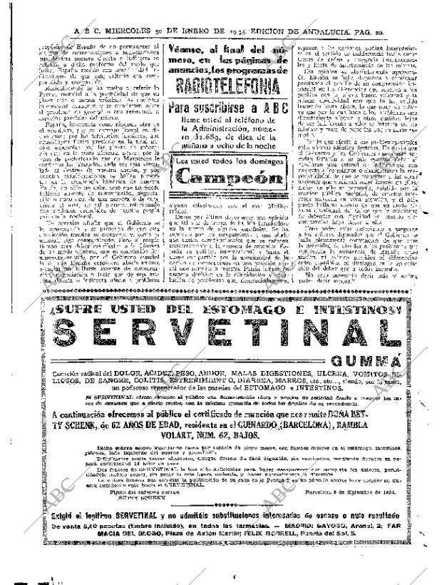 ABC SEVILLA 30-01-1935 página 20