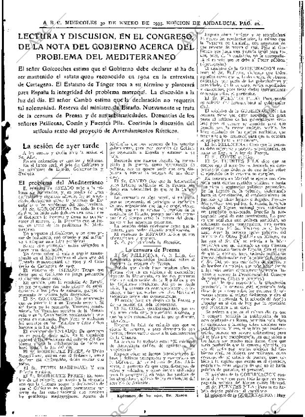 ABC SEVILLA 30-01-1935 página 21