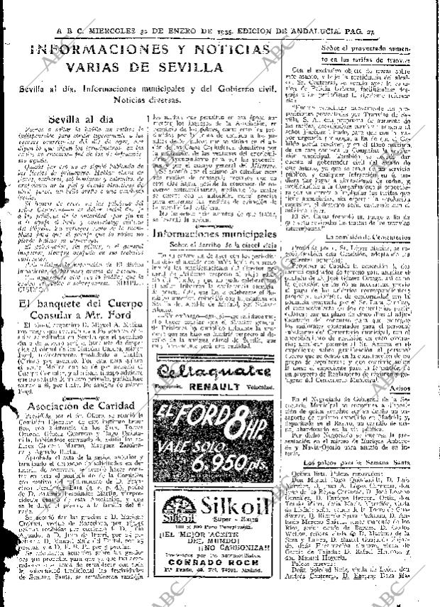 ABC SEVILLA 30-01-1935 página 27