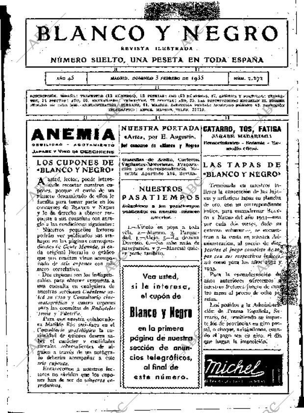 BLANCO Y NEGRO MADRID 03-02-1935 página 3