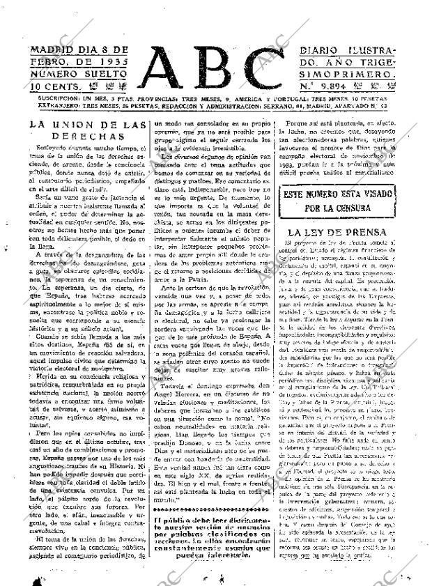 ABC MADRID 08-02-1935 página 17
