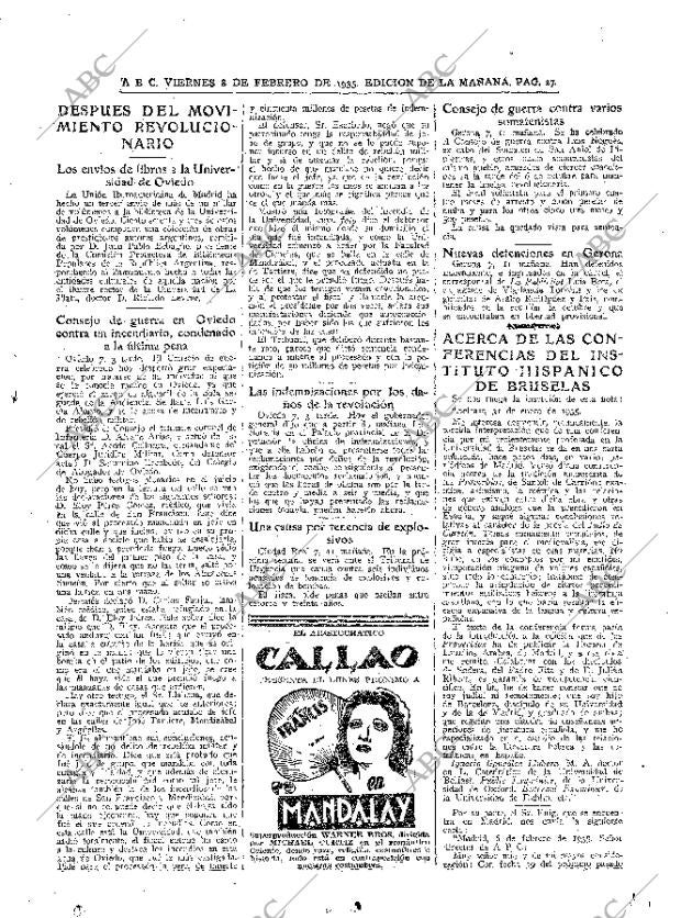 ABC MADRID 08-02-1935 página 27