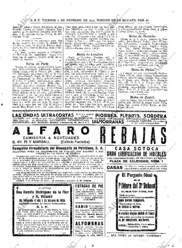 ABC MADRID 08-02-1935 página 41