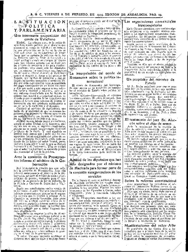 ABC SEVILLA 08-02-1935 página 19