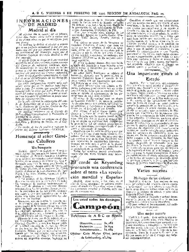ABC SEVILLA 08-02-1935 página 25