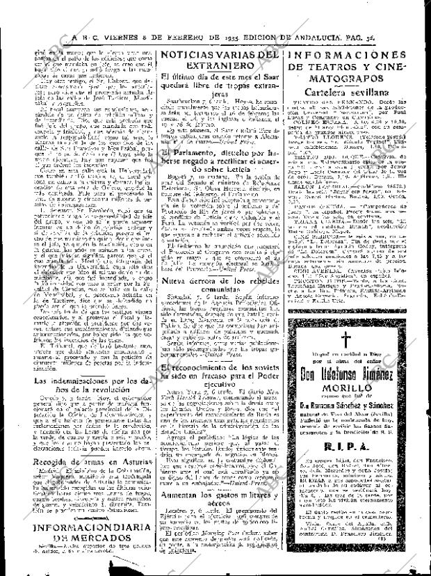 ABC SEVILLA 08-02-1935 página 32